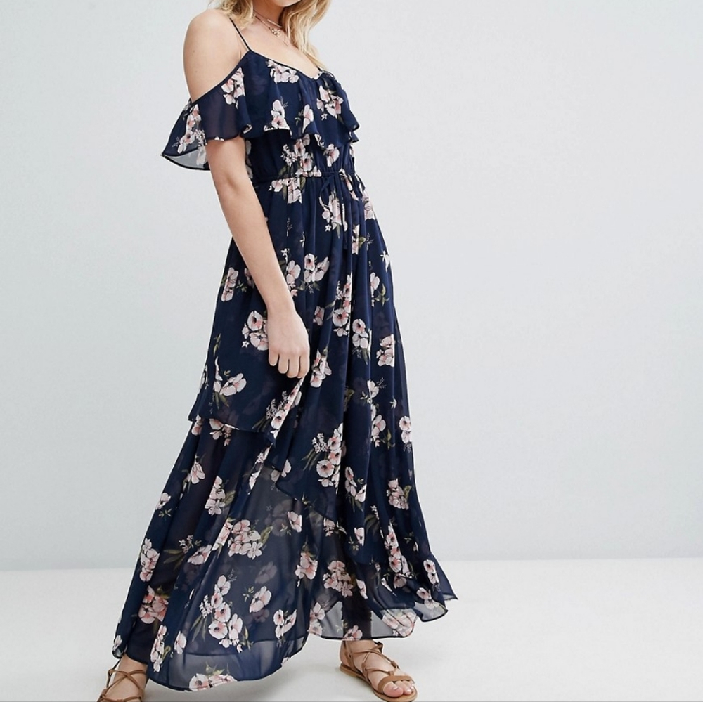 Abercrombie cold shoulder dress